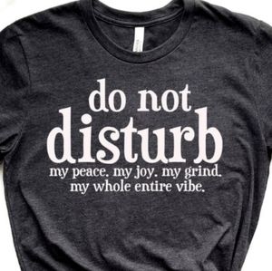 Tshirt "Do Not Disturb"